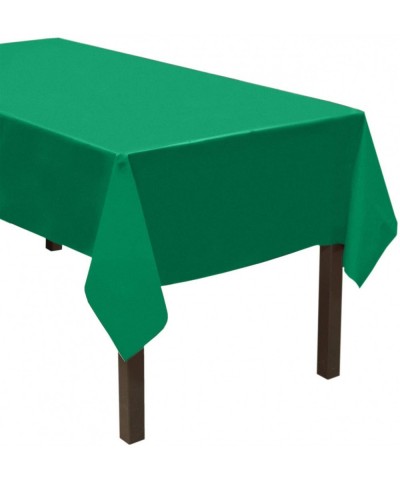 Heavy Duty Plastic Table Cover Available in 44 Colors- 54" x 108"- Teal - Teal - CJ11DGD88AN $4.53 Tablecovers