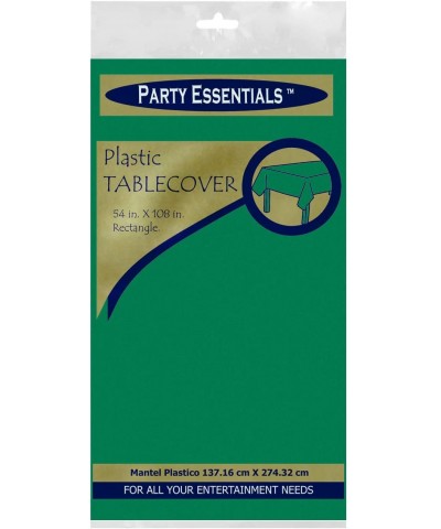 Heavy Duty Plastic Table Cover Available in 44 Colors- 54" x 108"- Teal - Teal - CJ11DGD88AN $4.53 Tablecovers