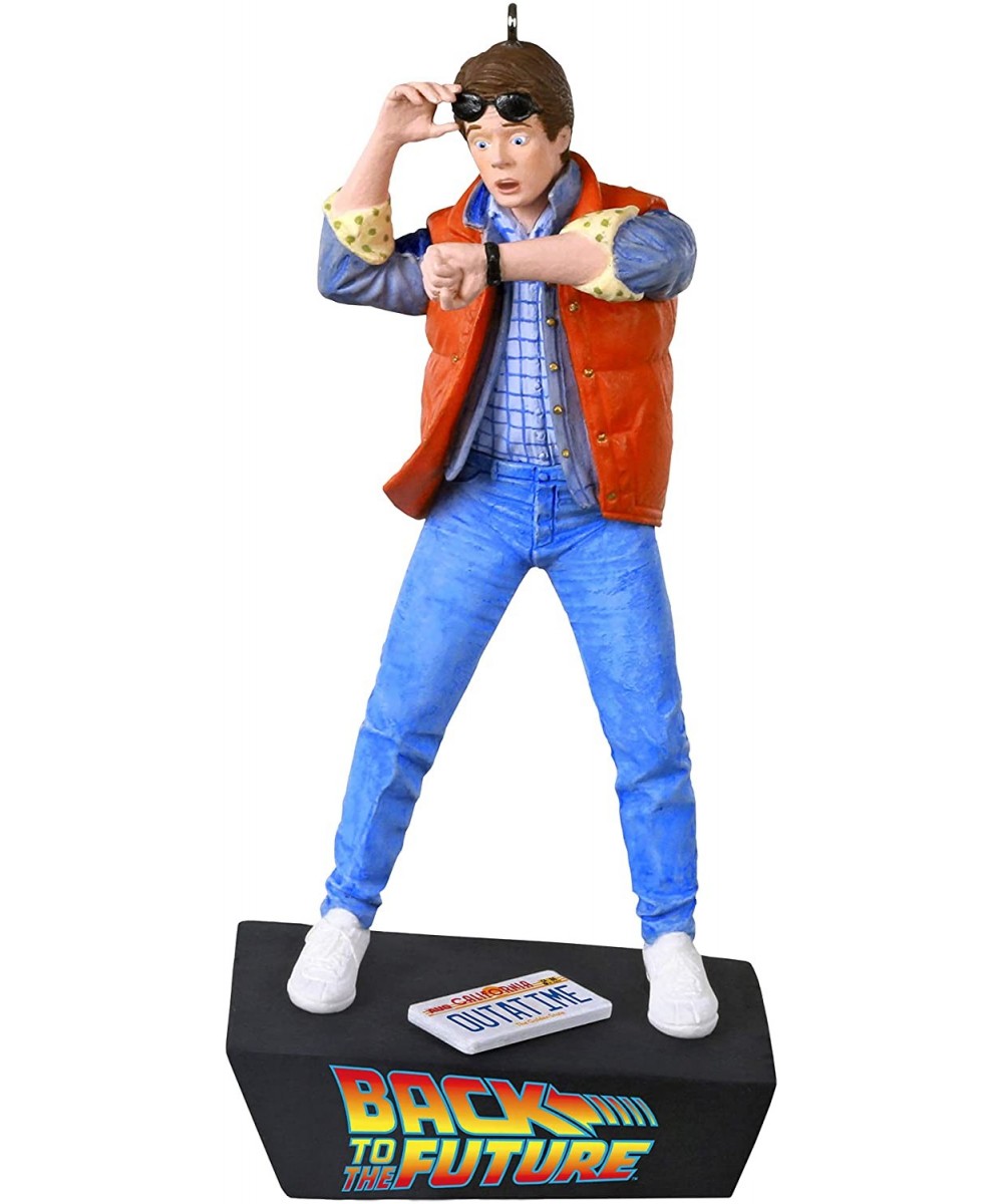 Christmas Ornament 2020- Back to the Future Marty McFly With Sound - Marty Mcfly - CS195XX7GTU $20.46 Ornaments