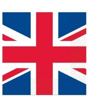 Great Britain Union Jack Party Napkins Serviettes Tableware Decorations 50pcs - C918DA23SKE $6.06 Tableware