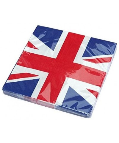 Great Britain Union Jack Party Napkins Serviettes Tableware Decorations 50pcs - C918DA23SKE $6.06 Tableware