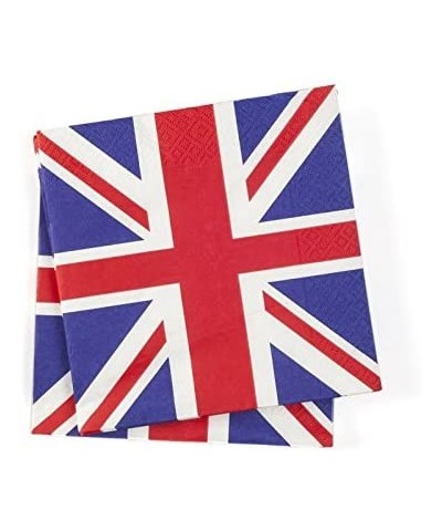 Great Britain Union Jack Party Napkins Serviettes Tableware Decorations 50pcs - C918DA23SKE $6.06 Tableware