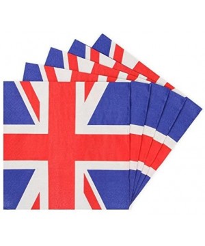 Great Britain Union Jack Party Napkins Serviettes Tableware Decorations 50pcs - C918DA23SKE $6.06 Tableware