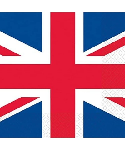 Great Britain Union Jack Party Napkins Serviettes Tableware Decorations 50pcs - C918DA23SKE $6.06 Tableware