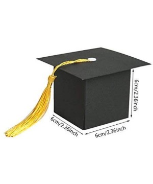 50PCS Graduation Candy Box Candy Favor Box Creative Graduation Cap Gift Box for Graduation Party - CF18DR48QA8 $16.92 Party F...