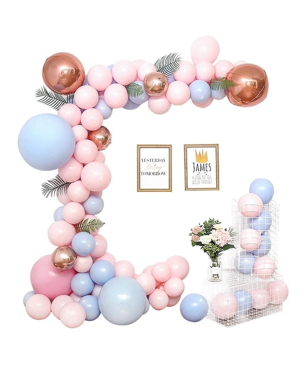 115pcs Valentine's Day Balloons- Macaron Balloons Chain Set Pastel Balloons Arch Birthday Wedding Valentine's Day Decorations...