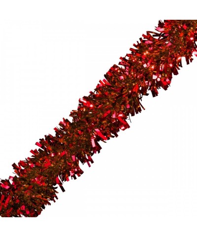 Red Metallic Twist Garland - 4" x 25' roll - Red - CU1844L3IAC $10.81 Banners & Garlands