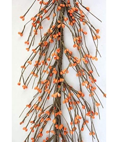 4 Primitive Pip Berry Garland - 5' / 5 FT / 60" - Orange Color Berry - CJ18KE5864I $10.80 Garlands