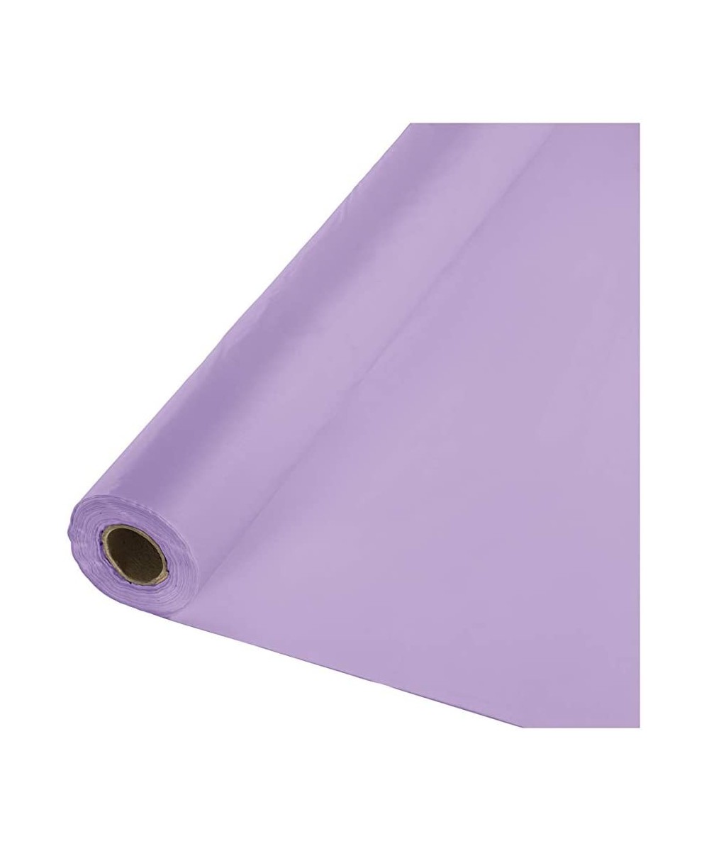 Roll Plastic Table Cover- 100-Feet- Luscious Lavender (Retail packaging may vary) - 0 - Luscious Lavender - CF112HRMSMT $10.7...