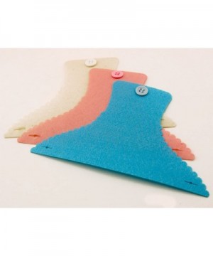 24pcs Mini Felt Diaper Baby Shower Favor Bags (Blue) - Blue - CE18D7H6LI6 $7.79 Favors