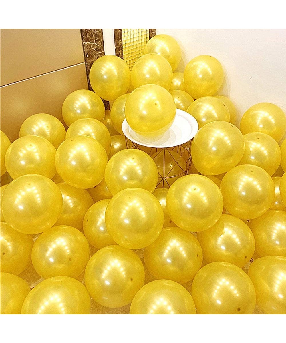 5 Inch Gold Small Latex Mini Party Balloons-Pack of 100 - 5-gold - CH193NS5XXO $6.23 Balloons