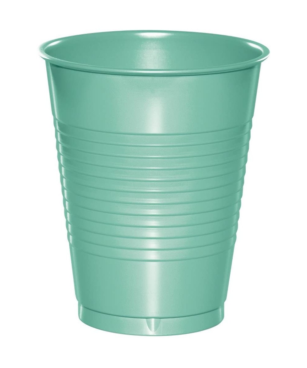 Plastic Cups- 16 oz- Fresh Mint (20 Count) - Fresh Mint - CC12GV6IROJ $5.17 Tableware