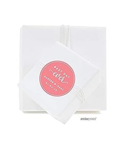 Personalized Circle Labels- Wedding- Best Day Ever- 40-Pack - Custom Made Any Name - Best Day Ever - Circle - C911WCNNMX7 $13...