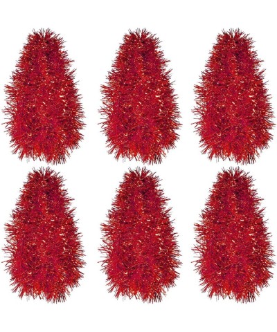 6 Rolls Tinsel Garland Christmas Tree Decorations Wedding Birthday Party Supplies (Red- 36 Meters) - Red - CB192ICN7Z3 $9.93 ...