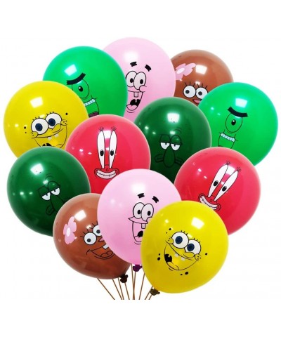 30 pcs Spongebob Balloons-Kids Baby Shower Birthday Party Supplies-Large 12" Latex Balloon Birthday Party Supplies Decoration...