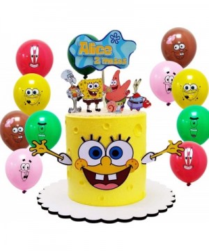 30 pcs Spongebob Balloons-Kids Baby Shower Birthday Party Supplies-Large 12" Latex Balloon Birthday Party Supplies Decoration...