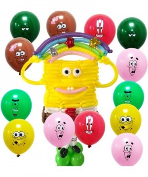 30 pcs Spongebob Balloons-Kids Baby Shower Birthday Party Supplies-Large 12" Latex Balloon Birthday Party Supplies Decoration...