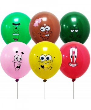 30 pcs Spongebob Balloons-Kids Baby Shower Birthday Party Supplies-Large 12" Latex Balloon Birthday Party Supplies Decoration...