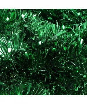 Green Tinsel Garland for Christmas Tree Decorations Wedding Birthday Party Supplies 33 FEET - Green - CJ18GHWROS7 $8.13 Garlands