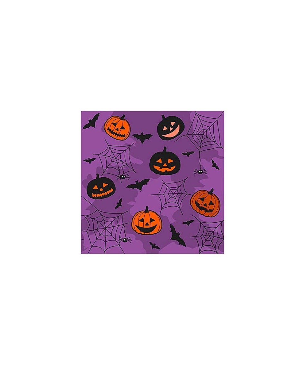 Halloween Lunch Size Napkins Halloween Collage Purple - 20 Count - Halloween Collage Purple - CP18XEMGN63 $5.52 Tableware