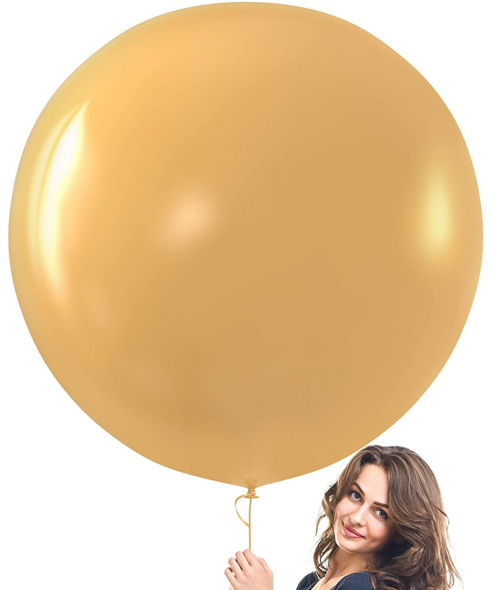 Gold Giant Balloons - 8 Jumbo 36 Inch Gold Balloons for Photo Shoot- Wedding- Baby Shower- Birthday Party and Event Decoratio...