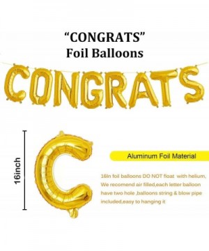 Graduation Party Decoration- Congrats Balloons- Aluminum Film Champagne Bottle and Goblet Hydrogen Balloons for Wedding- Brid...