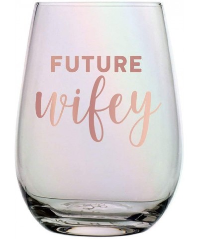 Slant Collections Stemless Wine Glass- 20-Ounce- Future Wifey - CK18027WXUC $13.01 Tableware