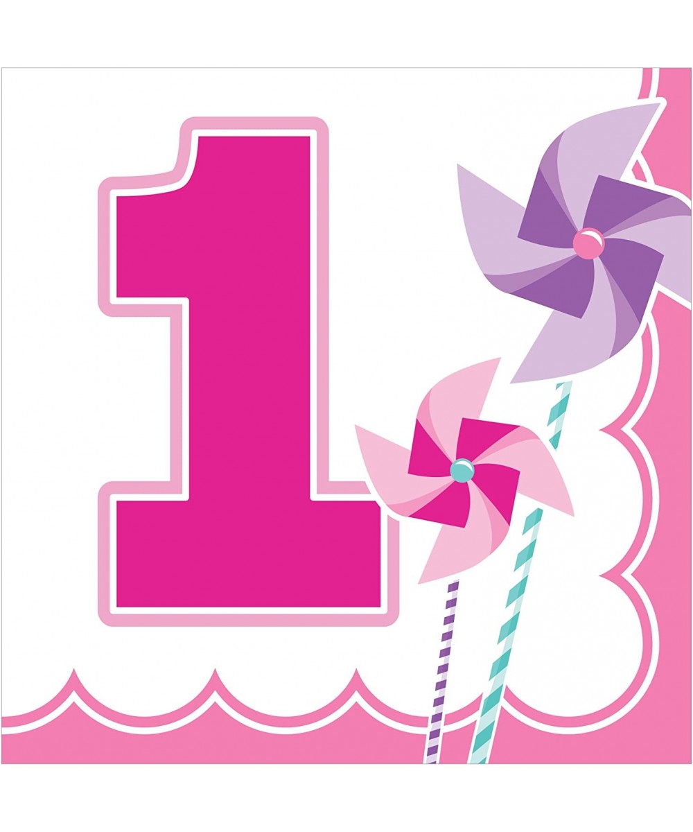 Hanging Décor New Year Countdown Banner - Turning One Girl - CP125W971NT $7.33 Tableware