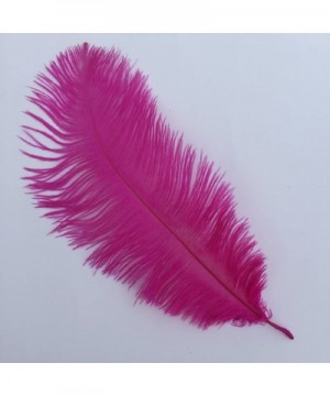 Fuchsia 8-10inch 20-25cm Ostrich Feather Plumes Wedding Centerpiece Table Decoration Pack of 20 - Fuchsia - CT1262IIR3R $5.24...