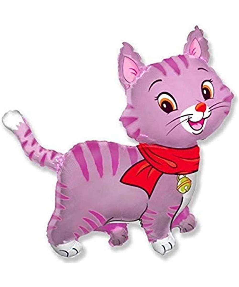 901653-FUS Lovely Cat - Fuchsia- 37"- Purple - CQ187LIN25W $8.12 Balloons