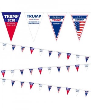 Trump 2020 No More Bull Keep America Great Bunting Banner Indoor Outdoor Decorations - Donald Trump for President 2020 Vinyl ...