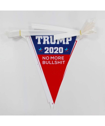 Trump 2020 No More Bull Keep America Great Bunting Banner Indoor Outdoor Decorations - Donald Trump for President 2020 Vinyl ...