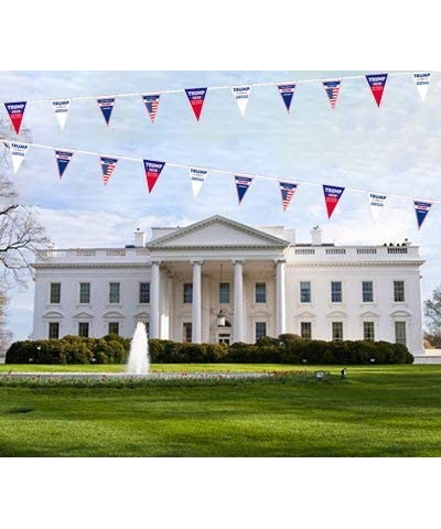 Trump 2020 No More Bull Keep America Great Bunting Banner Indoor Outdoor Decorations - Donald Trump for President 2020 Vinyl ...