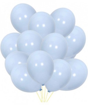 100 Count Party Pastel Balloons for Baby Shower- Birthday- Wedding- Bachelor- Graduate- Candy Color Blue-10 Inches - Pastel B...