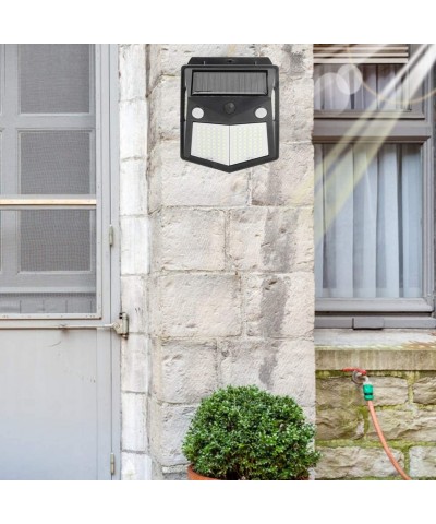 160LED Solar Power Wall Light Automatic Motion Sensor Lights Sensor Solar Night Light for Outdoor Yard - C619GD55WGS $13.35 O...