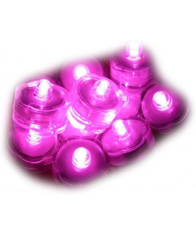 Submersible Tea Light Battery Operated Waterproof LED Tealights Underwater Vase Light for Christmas Xmas Holloween Party Wedd...