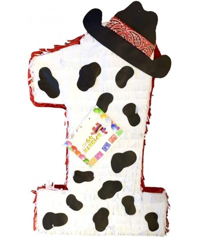 Large Number One Pinata Farm/Cow Themed - CV18AKWK3Y6 $27.61 Piñatas