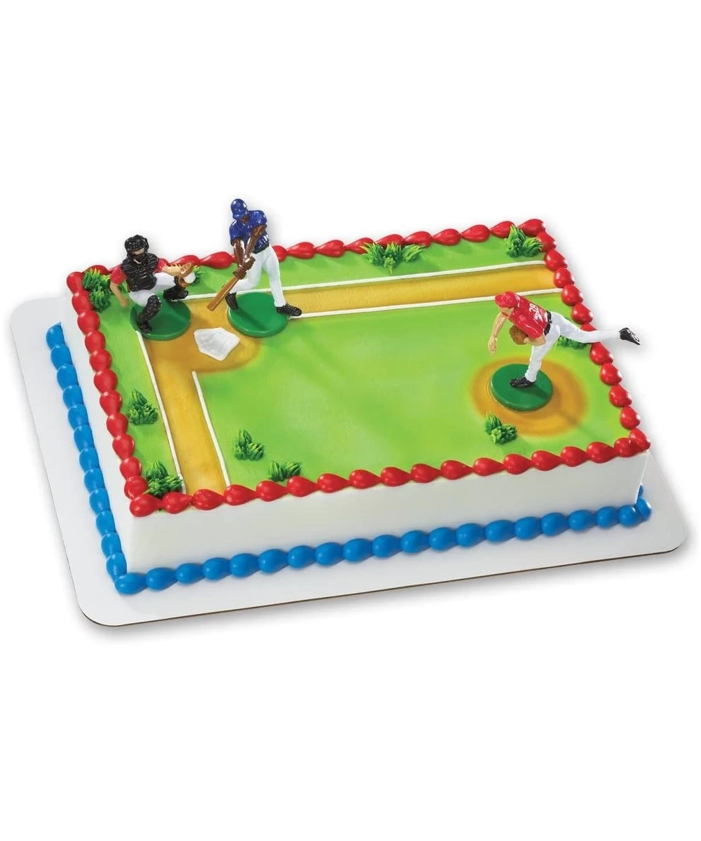 Baseball-Batter Up DecoSet Cake Decoration - Original Version - CI114WQJ4ZR $5.13 Cake & Cupcake Toppers