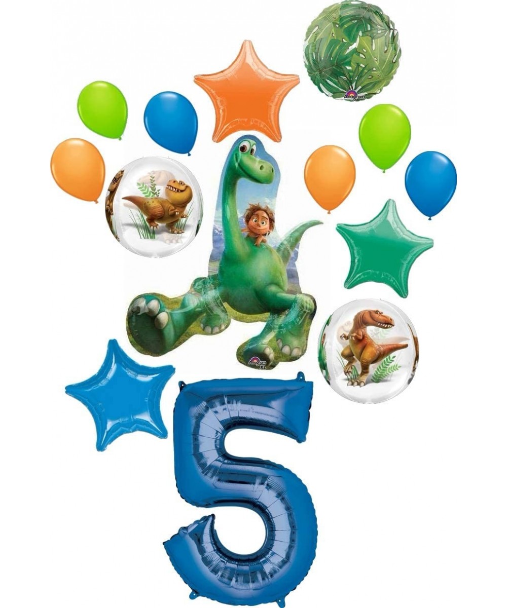 The Good Dinosaur Party Supplies Arlo and Spots 5th Birthday 14 pc Balloon Bouquet Decorations - CM18Z4UQLKT $13.95 Balloons