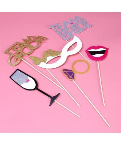 Wedding Photo Booth Props for Wedding Bridal Shower Valentines Party Decoration 31pcs - CA182H3RWQA $6.53 Photobooth Props