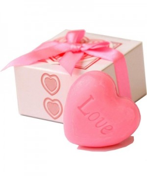 24 Boxes Scented Pink Love Heart Soap Favors for Guests- Party Souvenirs Tokens Keepsakes Giveaways- Wedding Party Favors for...