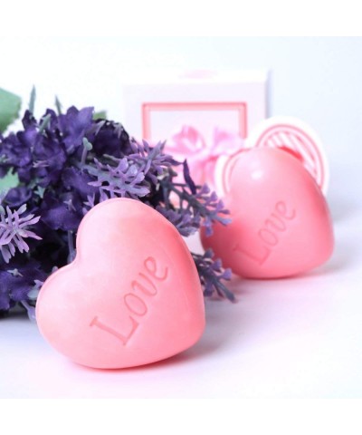 24 Boxes Scented Pink Love Heart Soap Favors for Guests- Party Souvenirs Tokens Keepsakes Giveaways- Wedding Party Favors for...
