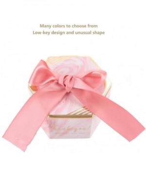 30 Pcs Party Favor Candy Box with Ribbons Paper Sweets Gift Boxes for Wedding Birthday Christmas Baby Shower Graduation Party...