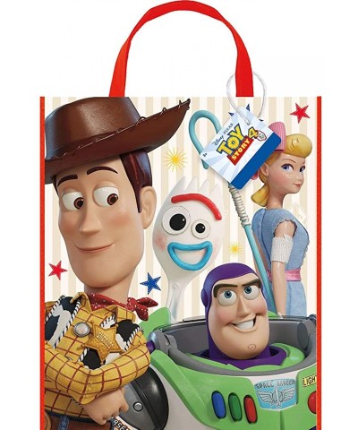 Disney Toy Story 4 Movie Plastic Tote Bag for Party Favor - 13 x 11 Inches - 1 Unit - C718T26982O $6.78 Party Favors