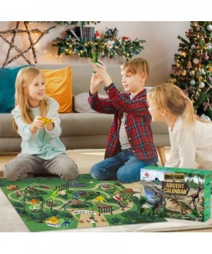 Advent Calendar 2020 - Dinosaur Toys Figure Kit w Play Mat - Countdown to Christmas for Kids Boys Girls Toddler Teens - CF19D...