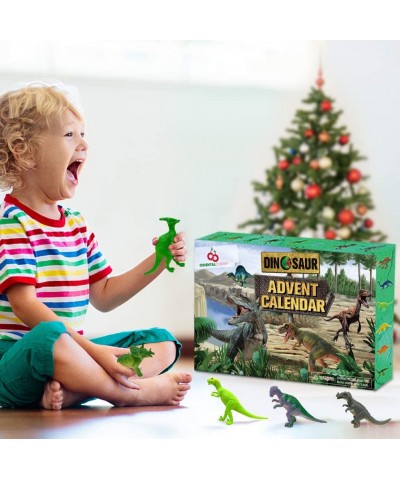 Advent Calendar 2020 - Dinosaur Toys Figure Kit w Play Mat - Countdown to Christmas for Kids Boys Girls Toddler Teens - CF19D...