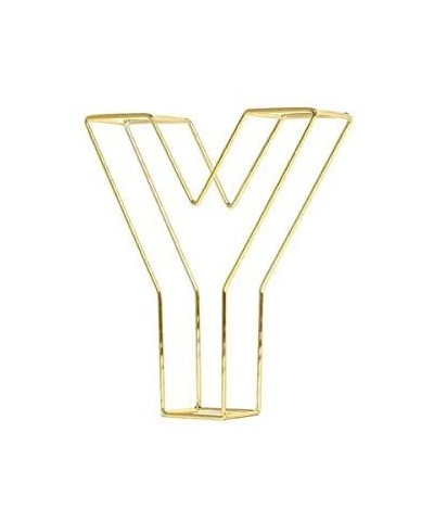 8" Tall Gold Wedding Centerpiece 3D Wire Letter Decoration for Wedding Party Decoration DIY Decoration Supplies - Y - Y - CP1...