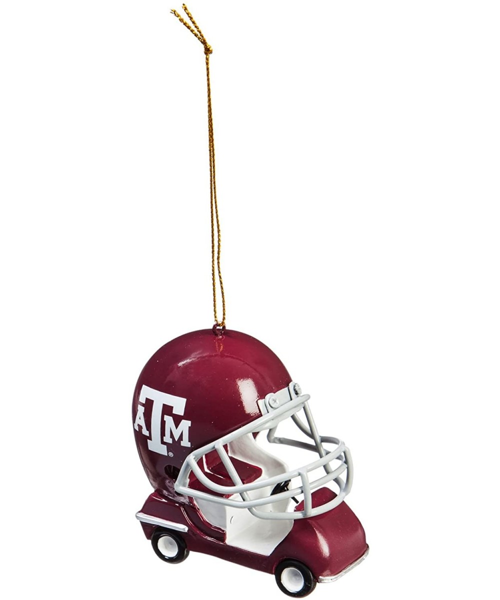 NCAA Vintage Field Cart Team Ornaments - Texas A&m - CI18D356XQG $10.45 Ornaments