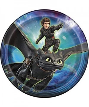 How To Train Your Dragon 3 Birthday Decorations And Tableware Plates Napkins Cups Table Cover Banner Premium Plastic Cutlery ...