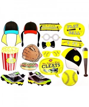 Softball Photo Props (38 Pieces) for Photo Booths- Birthdays- and other Softball Events! Our Softball Photo Prop Party Favors...